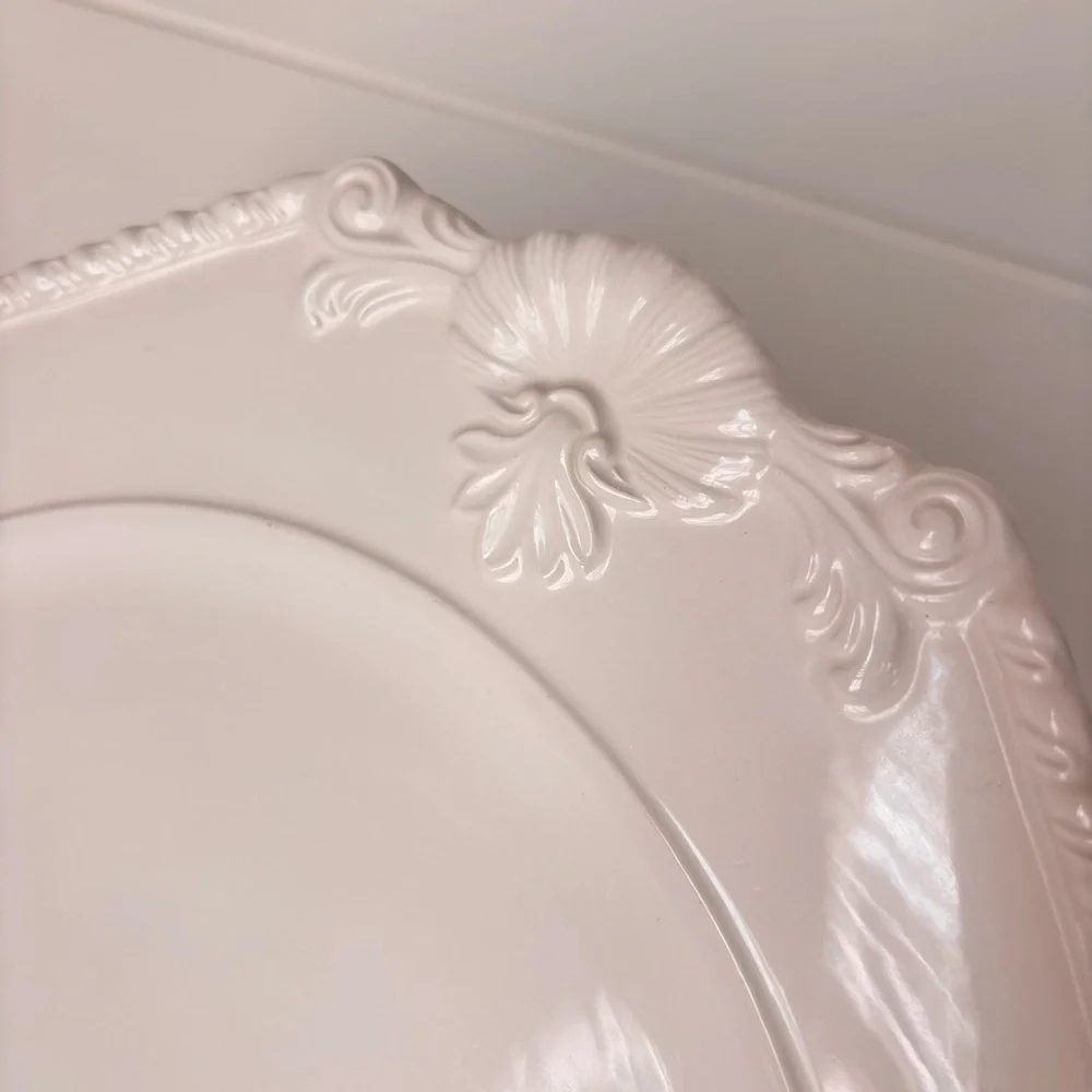 SMG1 by SAN Marco Service Plate {Charger} White 12 7/8
